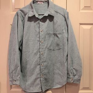 Pink Lily Corduroy Shacket With Pocket Size L